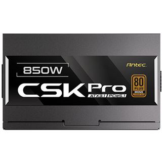 850 Watt Antec CSK PRO Teilmodular 80+ Bronze
