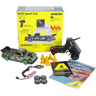 Amewi Drift Sport Car Mini-Breaker 4WD 1:24 RTR gr?n 6+