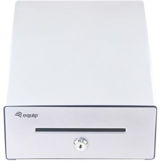 Equip Kassenschublade 4Schein-/4M&uuml;nzf&auml;cher RJ11 POS Silber