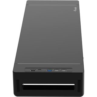 Equip Monitortischerh&ouml;hung 4xUSB-A/USB-C/+ 25Kg schwarz