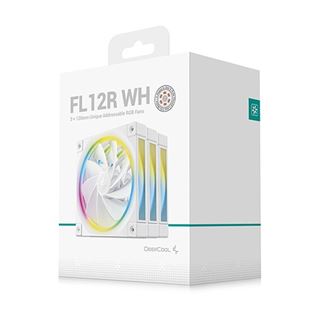 120x120x25mm Deepcool FL12R White 3er-Pack