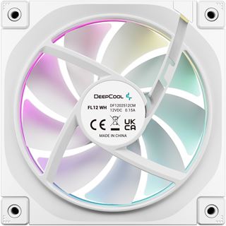 120x120x25mm Deepcool FL12 White 3er-Pack