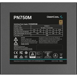 750 Watt Deepcool PN750M Modular 80+ Gold