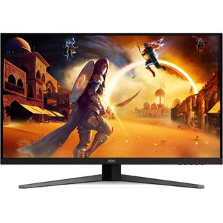 32" (81,28cm) AOC U32G4U schwarz/rot 3840x2160 1xDisplayPort 1.4