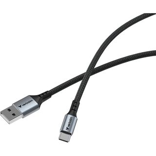 1.20m Verbatim USB2.0 Anschlusskabel QuickCharge USB A Stecker auf