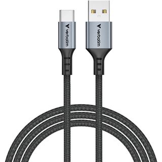 1.20m Verbatim USB2.0 Anschlusskabel QuickCharge USB A Stecker auf