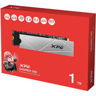 1TB Adata XPG GAMMIX S60 - M.2 2280 - PCIe 4.0 x4 NVMe