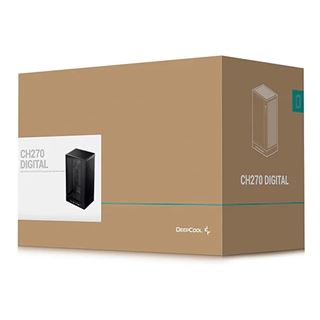Deepcool CH270 Digital Mini Tower ohne Netzteil schwarz