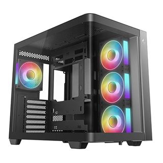 Deepcool CG530U 4F Midi Tower ohne Netzteil schwarz