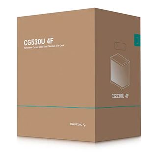 Deepcool CG530U 4F Midi Tower ohne Netzteil schwarz