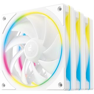 120x120x25mm Deepcool FL12R SE WH Pack ARGB PWM