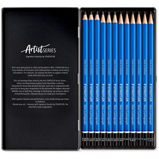 Staedtler Bleistift Mars Lumograph 12ST Sechskant