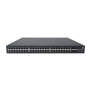 LevelOne PoE+Switch 48xGE PoE/4x10GSFP 400W 19" Managed L3