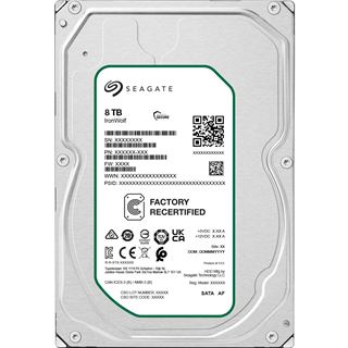 8TB Seagate Factory Recertified HD3.5" SATA3 ST8000VN004-REC