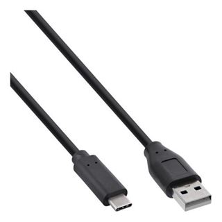 (&euro;373,90*/1m) 1.00m InLine USB2.0 Anschlusskabel USB C Stecker