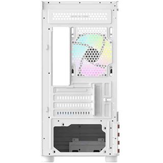 Thermaltake View 170 WS ARGB Snow Mini Tower ohne Netzteil weiss/braun