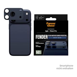 ZAGG PanzerGlass FENDER tiefblau Kameraschutz iPhone 17 Pro tiefblau