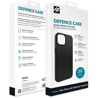 ZAGG IF DEFENCE CASE APPLE IPHONE16E/15/14/13 BLK INTL