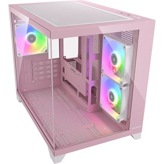 Cougar FV150 Mini Tower ohne Netzteil pink
