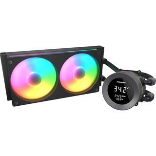 Cougar Poseidon Vistek 240, ARGB, Schwarz