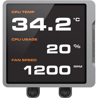 Cougar Poseidon Vistek Pro 240,ARGB,Schwarz
