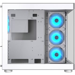 Cougar FV150 RGB Midi Tower ohne Netzteil weiss