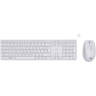 HP Maus- und Tastatur-Set 4R016AA#ABB / 650 Wei&szlig;