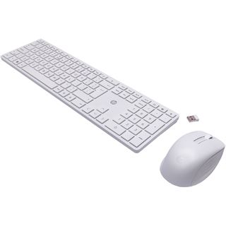 HP Maus- und Tastatur-Set 4R016AA#ABB / 650 Wei&szlig;