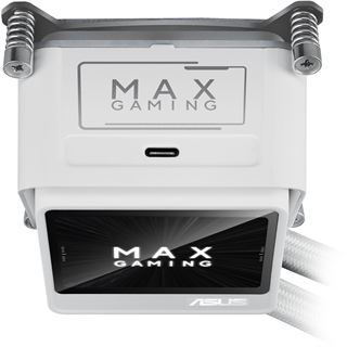 Asus MAX Gaming LC 360 ARGB LCD White Edition wei&szlig; All-in-One