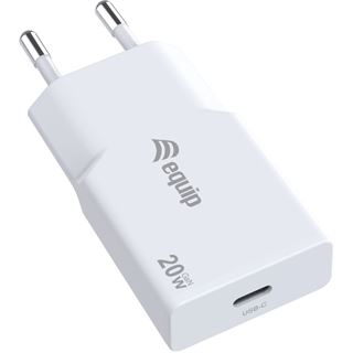 Equip Ladeger&auml;t 1Port USB-C PD3.0 GaN Slim 20W wei&szlig;