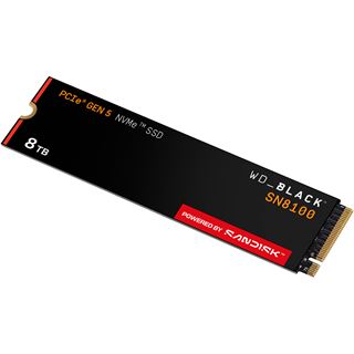 8TB SanDisk WD Black SN8100 M.2 2280 PCIe 5.0 x4 3D-NAND TLC