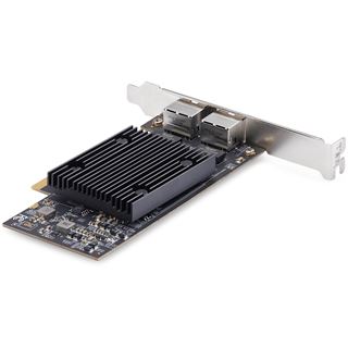 STARTECH Netzwerkadapter 2-PORT PCIE 10GB ETHERNET NIC PCIe 3.0 x8