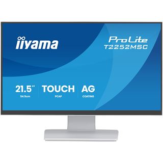 21,5" (54,61cm) iiyama ProLite T2252MSC-W2AG weiss 1920x1080