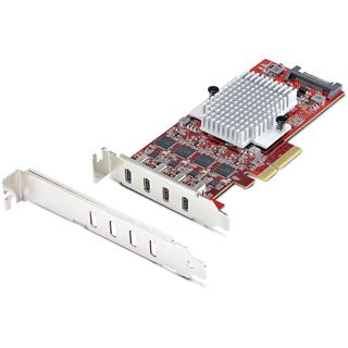 Startech 4-PORT USB-C 10GB LP USB-C 3.2 10GBPS PCI EXPRESS TAA