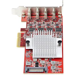 Startech 4-PORT USB-C 10GB LP USB-C 3.2 10GBPS PCI EXPRESS TAA