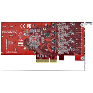 Startech 4-PORT USB-C 10GB LP USB-C 3.2 10GBPS PCI EXPRESS TAA