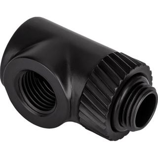 Thermaltake Pacific SF 90 Degree Adapter Matte Black DIY LCS Fittings