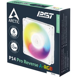 140x140x30mm Arctic P14 Pro Reverse A-RGB white 3er-Pack
