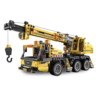 Jamara CaDA Mobilkran Bricks gelb 8+