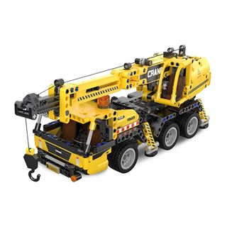 Jamara CaDA Mobilkran Bricks gelb 8+