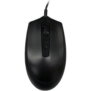 LC-Power LC-M721B, optische USB-Maus, einstellbarer DPI, schwarz