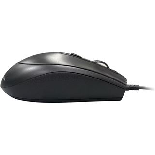 LC-Power LC-M721B, optische USB-Maus, einstellbarer DPI, schwarz