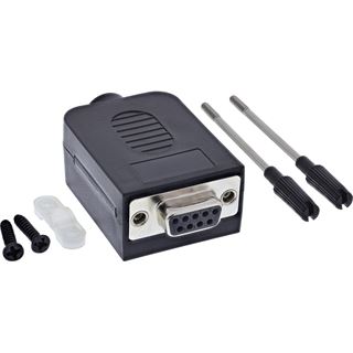 InLine D-Sub 9 Breakout-Terminalblock, Buchse, Schraubklemme,