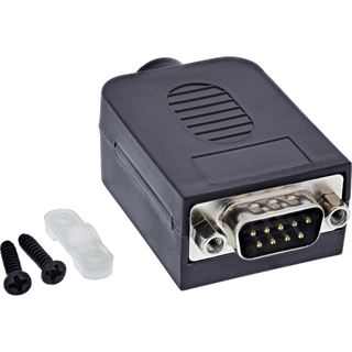 InLine D-Sub 9 Breakout-Terminalblock, Stecker, Schraubklemme
