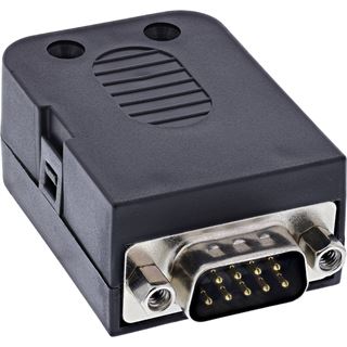 InLine D-Sub 9 Breakout-Terminalblock, Stecker, Schraubklemme