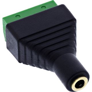 InLine 3,5mm 4-pol Klinkenbuchse an Terminalblock, Stereo/Mikro