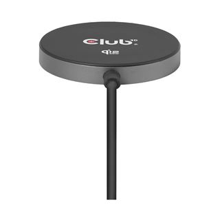 Club 3D Ladeger&auml;t wireless Qi2 USB-C 25Watt, schwarz retail