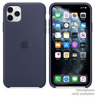Apple Silicone Case Midnight Blue, f&uuml;r iPhone 11 Pro Max