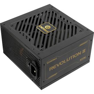850 Watt Enermax Revolution3 80+ Gold Black FULLMOD
