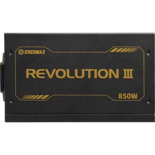 850 Watt Enermax Revolution3 80+ Gold Black FULLMOD